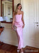 Stunning Pink Strapless Long Mermaid Prom Dress, Evening Dress, PD382157
