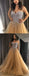 Sparkly Rhinestone Nude Tulle Sweetheart Strapless Ball Gown Prom Dresses.PD00281
