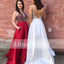 Stunning Beaded Top Backless V-neck Prom Dresses For Teens ,PD000101