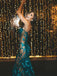 Sexy Sweetheart Sleeveless Mermaid Floor Length Prom Dress, PD3678