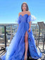 Elegant Sweatheart Off-shoulder A-line Long Prom Dress,PD37655