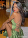 Elegant V-neck Mermaid Spaghetti Strap Long Prom Dress,Evening Dress,PD382171