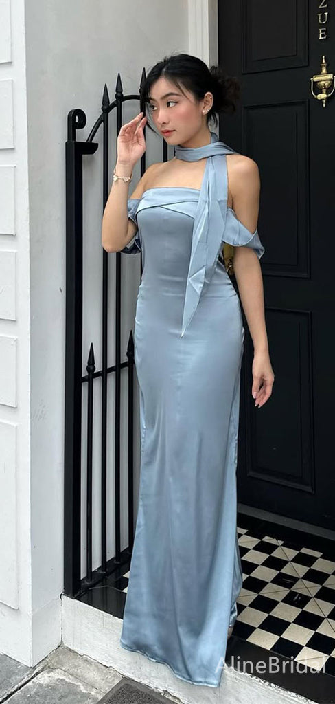 Elegant Off-Shoulder Strapless Mermaid Long Prom Dress,Evening Dress,PD382178