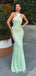 Gorgeous Lace Halter Mermaid Long Prom Dress,Evening Dress,PD382180