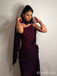 Elegant One Shoulder Mermaid Long Prom Dress,Evening Dress,PD382184