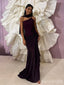 Elegant One Shoulder Mermaid Long Prom Dress,Evening Dress,PD382184
