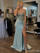 Gorgeous Sweetheart Strapless Side Slit Mermaid Long Prom Dress,Evening Dress,PD382195