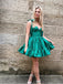 Elegant Sweetheart Sleeveless A-line Short Mini Homecoming Dress, HD3083