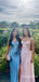 Stunning Side Slit Strapless Sweetheart Soft Satin Maxi Long Mermaid Prom Dress , Evening Dress , PD382234