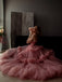 Elegant Sweetheart Sleeveless A-line Floor length Prom Dress, PD3710
