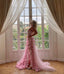 Sexy Sweetheart Sleeveless Side Slit Mermaid Floor Length Prom Dress, PD3687