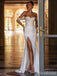 Sparkly Off-Shoulder Strapless Split Side A-line Long Prom Dress,Evening Dress,PD37709