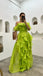 Ruffle Off Shoulder Side Slit Sleeveless A-line Floor length Prom Dress, PD3721