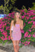 Sexy Scoop Sheath Short Mini Homecoming Dress, HD3110