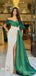 Elegant Off-Shoulder Split Side Mermaid Long Prom Dress,PD37876