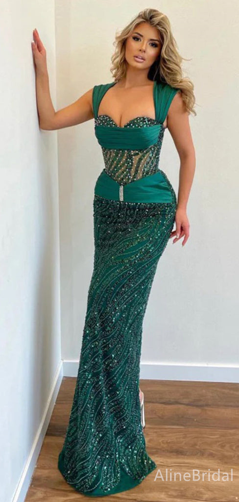 Gorgeous Sweatheart Mermaid Long Prom Dress,PD37896