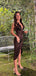 Sexy V-neck Spaghetti Strap Mermaid Prom Dress,PD37637