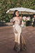 Elegant Off Shoulder Sleeveless Side Slit Mermaid Long Prom Dress, PD3739