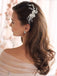 Elegant Crystal Floral Hair Clip
