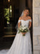 Elegant Floral Lace Off the Shoulder A-line Wedding Dress, WD3227