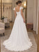 Elegant Sweetheart Cap Sleeves Corset A-line Wedding Dress, WD32234