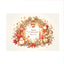 Christmas Wreath Mini Card Set – 5 Designs, Holiday Greeting Cards for Gifts & Messages