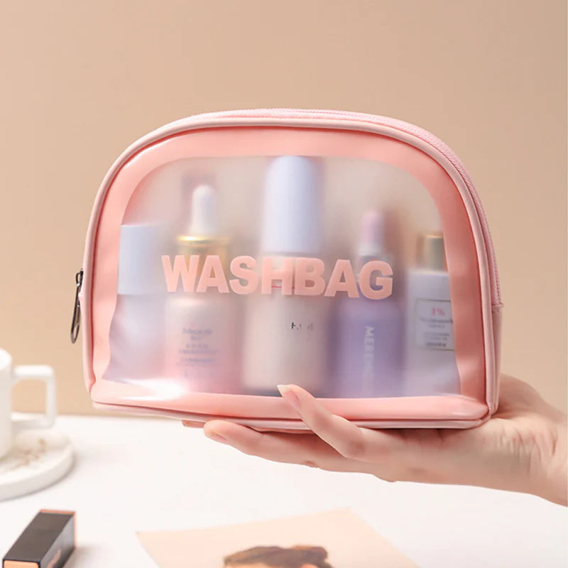 Transparent PVC Travel Toiletry Bag