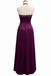Vintage Purple Beaded Halter A-line Prom Dress, Evening Dress, PD3822998