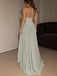 Sexy Green Lace Halter A-line Evening Dress, Prom Dress, PD28231271