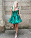 Elegant Sweetheart Sleeveless A-line Short Mini Homecoming Dress, HD3083