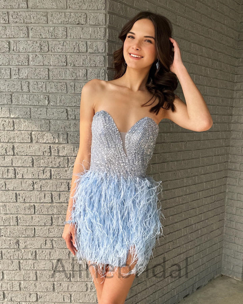 Sexy Sweetheart Sleeveless Sheath Short Mini Homecoming Dress, HD3086