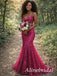 Sparkly Pink Sequins Backless Mermaid Prom Dress, Evening Dress, PD3823014