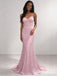 Elegant Pink Floral Lace A-line Prom Dress, Evening Dress, PD2823062