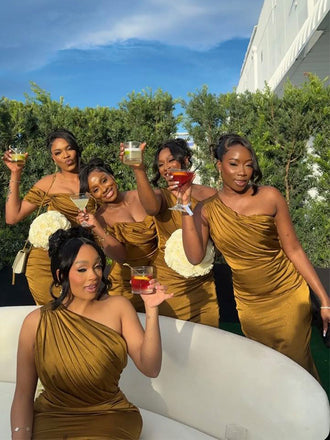 Gold Bridesmaid Dresses tagged "dress" AlineBridal Gold Bridesmaid Dresses tagged "dress" AlineBridal