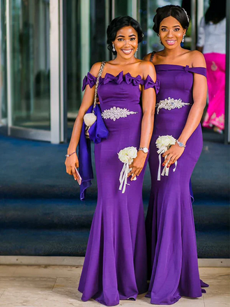 Off Shoulder Bridesmaid Dresses AlineBridal Off Shoulder Bridesmaid Dresses AlineBridal
