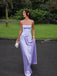Elegant Light Purple Square A-line Prom Dress, Evening Dress, PD2823092