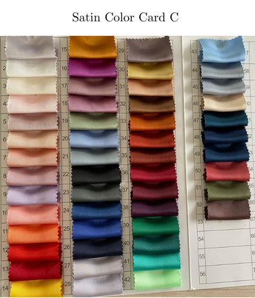 Satin Fabric Swatch, FGS002