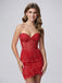 Elegant Pink Lace Strapless Short Mini Homecoming Dress, HC382308