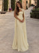 Elegant Yellow Pleated Strapless Mermaid Prom Dress with Shawl, Evening Dress, PD28231248