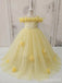 Elegant Pink Floral A-line Long Flower Girl Dresses, FGS166