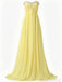 Elegant Aqua Blue Chifffon Strapless Empire Waist Prom Dress, Flowing Beaded Ruched Evening Dress, PD3823000