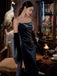 Elegant Square Sleeveless Mermaid Long Prom Dress, PD3576