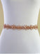 Bridal Belt,Wedding Belt,Rose Gold Crystal Rhinestone Belt,Gorgeous Beading Belt, SA0022