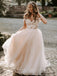 Elegant Off shoulder Sweetheart A-line Lace applique Wedding Dresses,WD3050