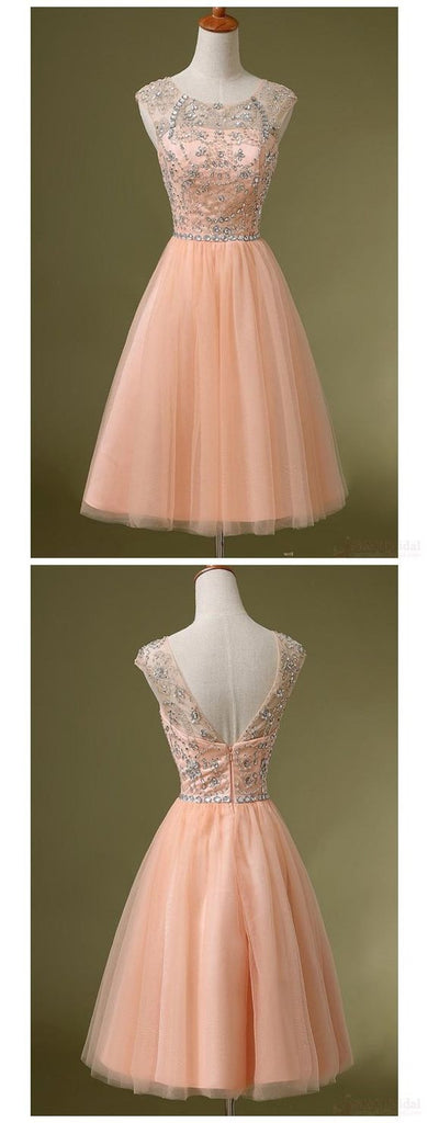 Cute peach dresses deals