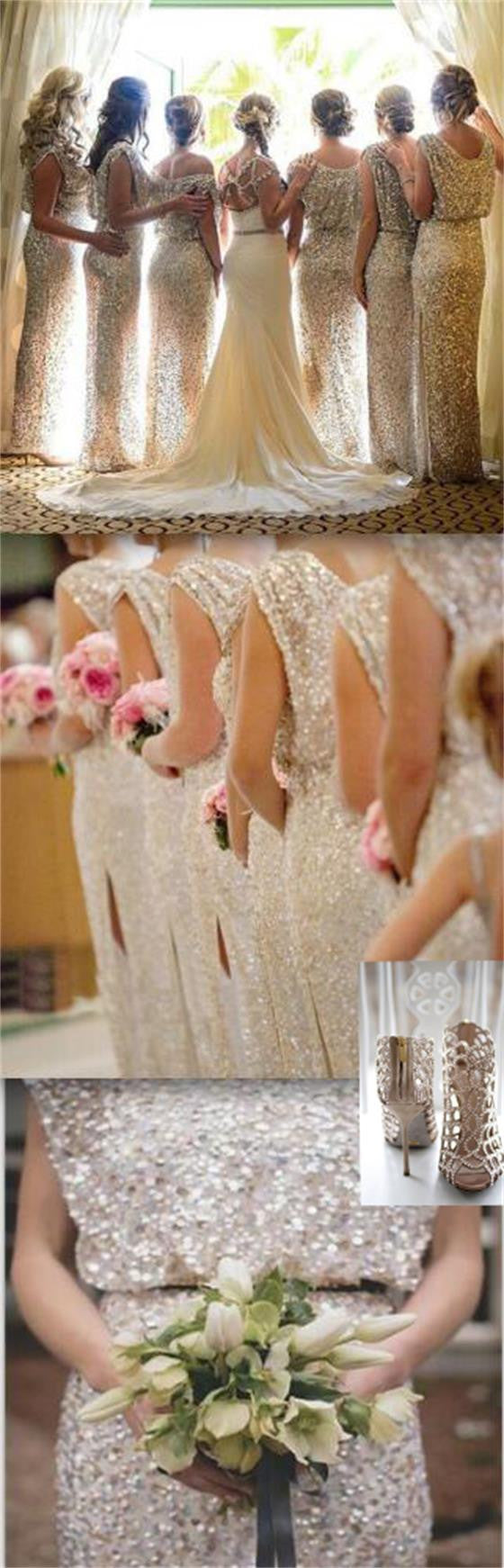 Popular Sparkly Bling Sequin Long On Sale Wedding Guest Dresses Formal AlineBridal Popular Sparkly Bling Sequin Long On Sale Wedding Guest Dresses Formal AlineBridal