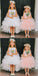 Round Neckline Hi-line Tulle Pixie Tutu Dresses, Cheap Flower Girl Dresses, FG015