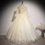 Elegant Long sleeves Sweetheart A-line Prom Dress, PD3573