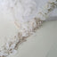 Gorgeous Beading Sash, White Handmade Flowers Sash,Elegant Girl Sash,Bridesmaids Sash, SA0012