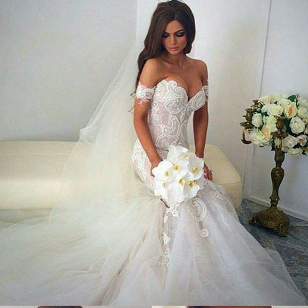 vintage mermaid dress Lace Wedding Long Sleeves 10hours) ensuring meticulous attention to detail and premium quality Vintage Mermaid Fitted Formal Dress